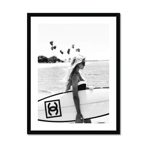 chanel surf poster|Chanel Surf In Style Poster .